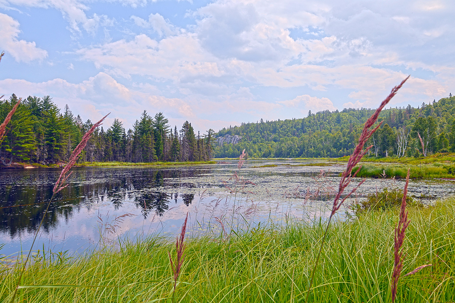 Scenic landscape photography of Northern Ontario.